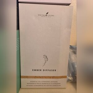 Young Living Ember Diffuser in White and Tan